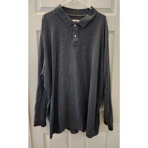 The Foundry Supply Co Dark Gray Long Sleeve Shirt 3XLT Tall